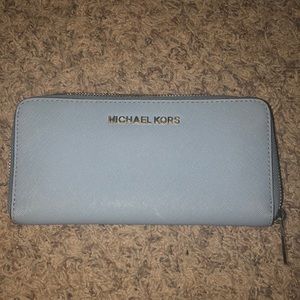 Light Blue REAL Michael Kors Wallet
